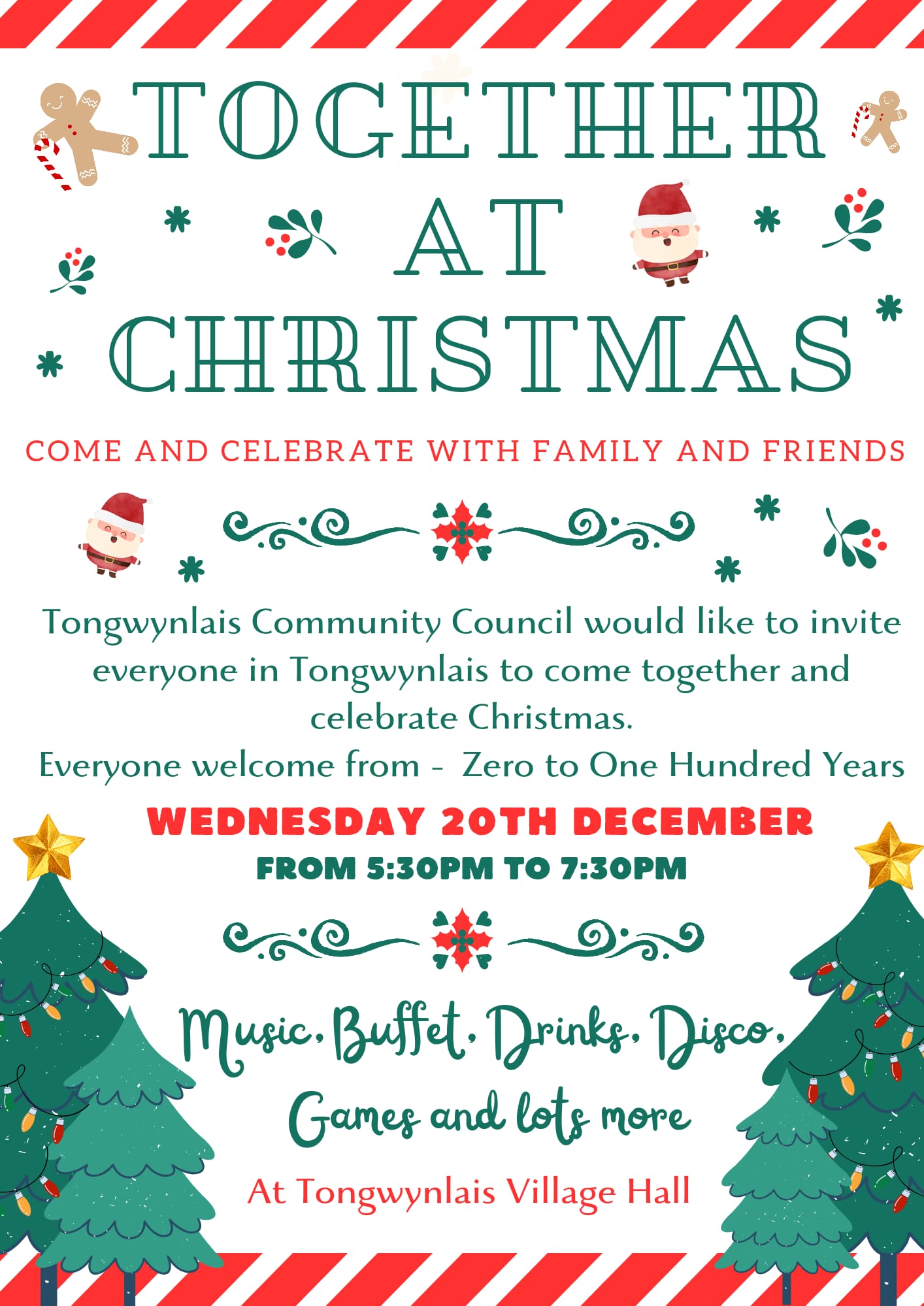 Together at Christmas Event Poster